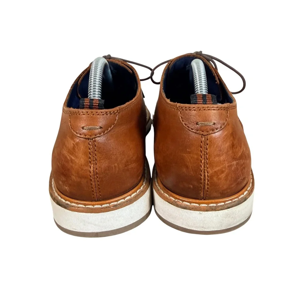 Cole Haan Morris Plain British Tan Oxford Dress Shoes Mens 9M Leather C30693